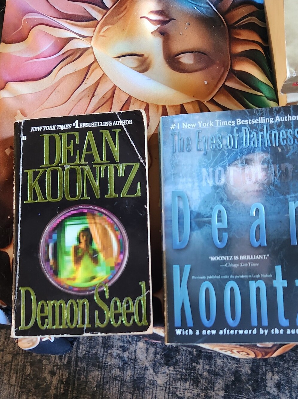 "Demon Seed" And "The Eeye's Of Darkness" Paperback Book By Dean Knoontz